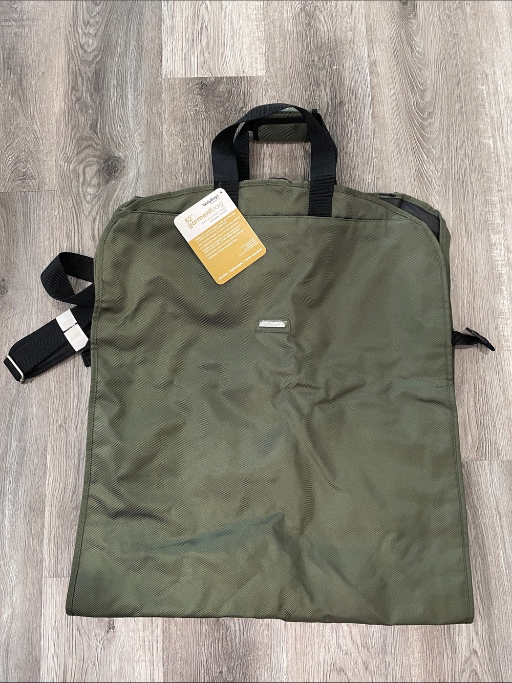 Wallybags 52” Olive Green Travel Garment Bag NEW